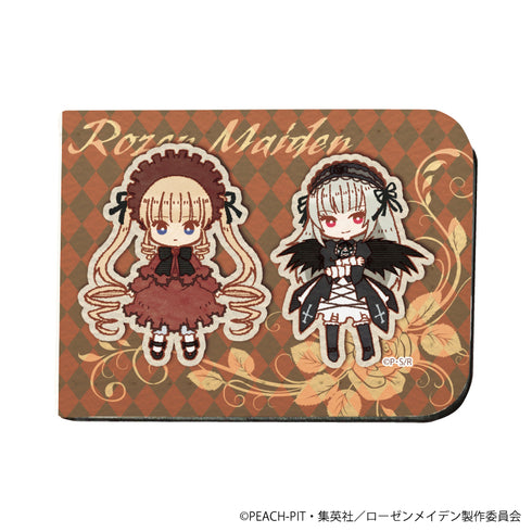 『ローゼンメイデン』レザーフセンブック 02/真紅&水銀燈(レトロアートイラスト)
